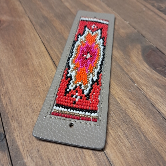 Brighton Cristo Cuff Bracelet Jewelry - Brighton Leather Beaded Cuff Strip NWT